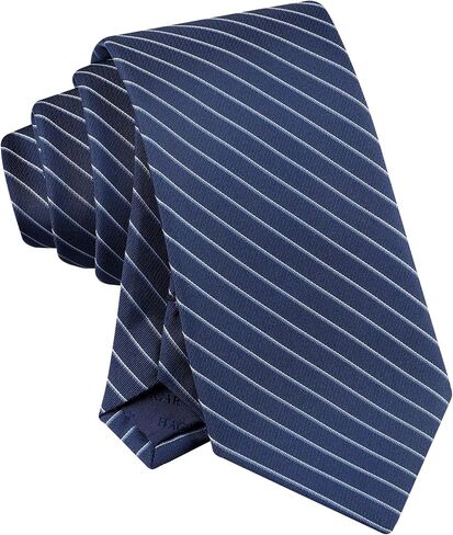 Haggar Mens Pin Stripe Pattern Self-tie NecktieNecktie in Saudi Arabia