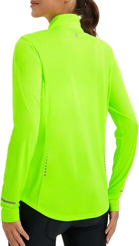 baleaf Women's Lightweight Running Jacket Sun Protection Athletic Full Zip Long Sleeve Shirts UPF 50+ Pockets Cycling in Kuwait