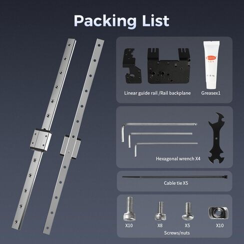 Creality Official Ender 3 V3 SE X-axis Linear Rail Kit, High Precision& High Speed Printing for Creality Ender 3 V3 SE 3D Printer in Saudi Arabia