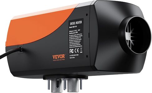 vevor بلوتوث التطبيق التحكم سخان الهواء الديزل، 12v 2kw سخان الديزل مع تعديل الارتفاع التلقائي، جهاز التحكم عن بعد وشاشات الكريستال السائل، سخان وقوف السيارات الديزل لrv مقطورة العربة فان قارب وفي الداخل in Saudi Arabia