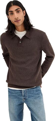 Rails Men's Herrington Polo Sweater in Saudi Arabia