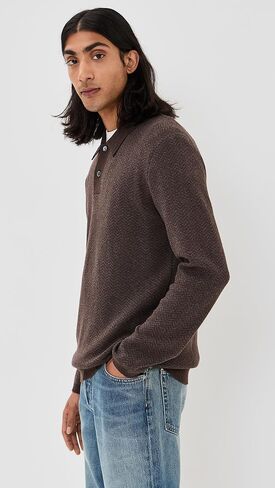 Rails Men's Herrington Polo Sweater in Saudi Arabia