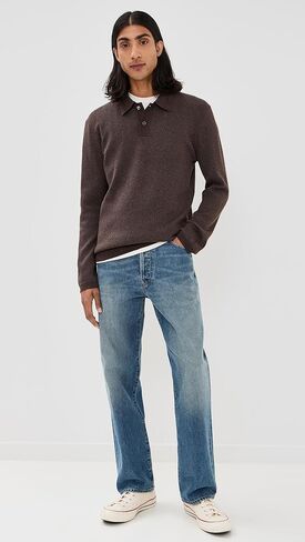Rails Men's Herrington Polo Sweater in Saudi Arabia