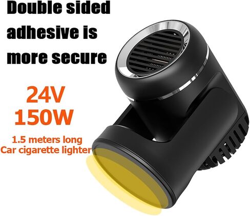 Car Heater, 150W 12V Air Conditioner for Car,Portable Car Heater for Vehicle 2 in 1 Heating Fan Defroster Demister Cooling Fans Automotive Replacement Heater for SUV,RVs in Saudi Arabia