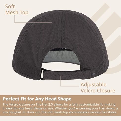 Hat 2.0, Tri-Layer EvapoCOOL Ventilation Technology, Adjustable Fit, Moisture-Wicking in Saudi Arabia