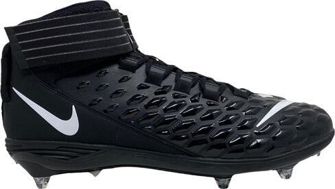 Nike Force Savage Pro 2 D BV3981-001 Men's Detachable Football Cleats 15 US Black/White in Saudi Arabia