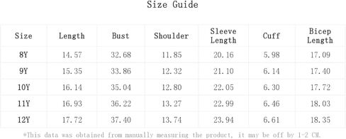 SweatyRocks Girl's Long Sleeve Ribbed T Shirt Round Neck Loose Pullover Tops in Kuwait