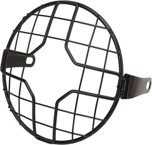 Motorcycle Headlight Guard Grill Headlight Mesh Grill Cover, Universal Fit for Motorbikes with 65-Inch Headlights (Cross Section) in Saudi Arabia
