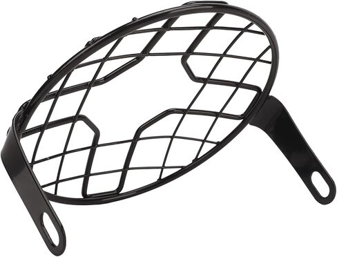 Motorcycle Headlight Guard Grill Headlight Mesh Grill Cover, Universal Fit for Motorbikes with 65-Inch Headlights (Cross Section) in Saudi Arabia