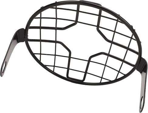 Motorcycle Headlight Guard Grill Headlight Mesh Grill Cover, Universal Fit for Motorbikes with 65-Inch Headlights (Cross Section) in Saudi Arabia