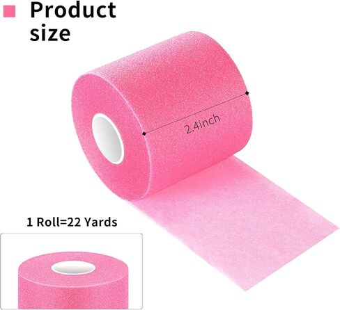 Pre Wrap Tape Athletic,3 Rolls Turquoise Prewrap Headbands for Hair,Foam Underwrap Sports Wrap in Saudi Arabia