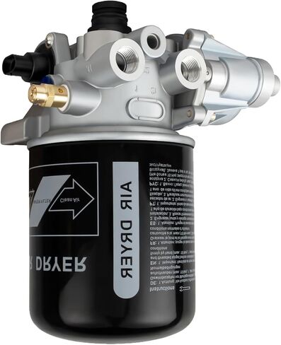 مجفف هواء R955205 12 فولت مع مجموعة تركيب لنظام Meritor Wabco System Saver 1200 Series فولفو كينورث بيتربيلت 379 كاسكاديا TR955205 4324130010 in Kuwait