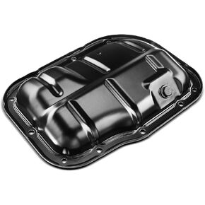 A-Premium Lower Engine Oil Pan Sump with Drain Plug Compatible with Scion xD 2008-2014 iM Toyota Corolla 2009-2019 Matrix 2009-2014 Prius 2010-2019 Prius V L4 1.8L