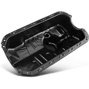 A-Premium Engine Oil Pan Sump with Drain Plug Compatible with Honda Civic 2001-2005 1.7L