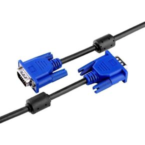 15Pin 5FT Gold Plated DB15 VGA Male to Male Monitor Cable VGA to VGA,HD| Blue| 1.5 Meters