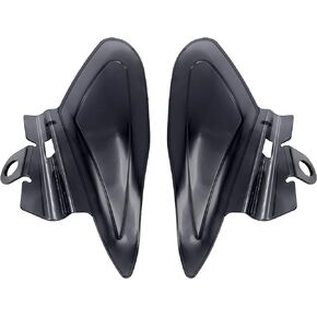 Motorcycle Saddle Shields Heat Deflectors Air Deflector Fit for Indian Chief Classic Vintage Chieftain Roadmaster 2014-2023 (Chrome)