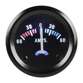 WATERWICH 2" 52mm DC12V AMP Gauge Meter Kit Digital for Car Truck Vehicle Automotive