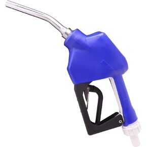 3/4" Inch Barb Automatic Shut-off Diesel Exhaust Fluid (DEF)/Antifreeze Nozzle 1/2"(15MM) Spout Ethanol Methanol Blend Industrial Gasoline Water Dispensing Fuel Nozzles Max Flow Rate 12 GPM