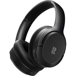 Bluetooth Headphones, Hybrid Active Noise Cancelling Wireless Headphones Over Ear with Microphone, 140H Playtime, Transparency Mode, Deep Bass, Clear Calls, Comfort fit for Travel, Home Office