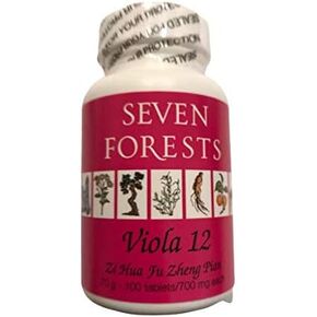 Viola 12 Tablets, 100 count , Seven Forest
