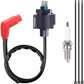 TNNR Ignition Coil spark plug Compatible with 1997-2006 HONDA 350S 350ES 450S 450ES Foreman 400 450 TRX450 FE FM ES S Rancher 350 TRX350 FE FM TE TM