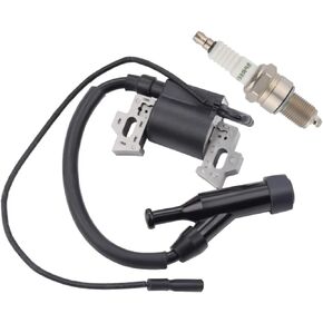 Hipa 196cc 212cc GX160 Ignition Coil for Honda GX120 GX140 GX200 Predator 5.5hp 6.5hp Go Kart OHV 60363 68121 69727 Lawn Mower Engine Replaces 30500-ZE1-073