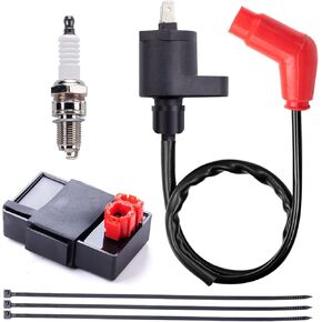 ملف الإشعال TNNR وصندوق الإشعال CDI وقابس الإشعال متوافق مع 1994 1995 1996 1997 HONDA FourTrax 300 TRX300 2x4 TRX300FW 4x4 OEM 30410-HM5-505 in Kuwait