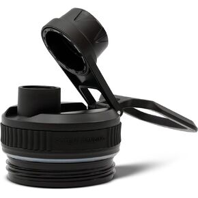 SmartKap Spout Lid for Yeti Rambler 12/18/26/36/46/64 Oz | Yeti Chug Cap Replacement with Wide Loop Handle | Leakproof | BPA Free | Dishwasher Safe