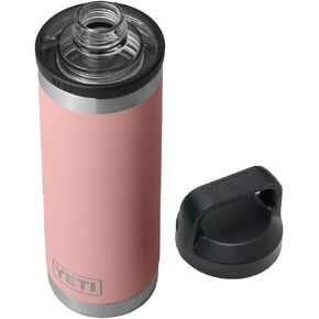 زجاجة YETI Rambler سعة 18 أونصة، معزولة بالفراغ، من الفولاذ المقاوم للصدأ مع غطاء للمضغ in Kuwait