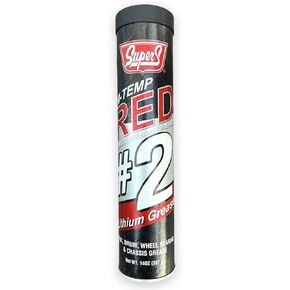 SuperS HI Temp RED GRS 14oz