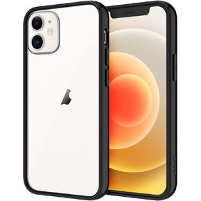 حافظة JETech لهاتف iPhone 12 Mini مقاس 5.4 بوصة، غطاء ممتص للصدمات غير أصفر اللون، ظهر شفاف مضاد للخدش (شفاف) in Kuwait