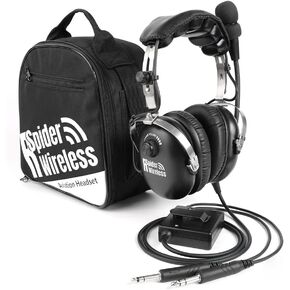 سماعة رأس ANR للطيران مع خاصية تقليل الضوضاء النشطة، ومدخل موسيقى MP3، ومفتاح أحادي/ستيريو، ومقابس GA المزدوجة، وتتضمن حقيبة سماعة الرأس in Kuwait