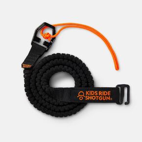 Kids Ride SHOTGUN Kids MTB Quick Fit Tow Rope - Child Bike Stretch Bungee Cord Pull Behind Attachment | Compatible with All Mountain Bikes | Safe to Tow Adults and Kids | Load Rating 500lb