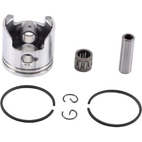 WOOSTAR 40mm Big Bore Cylinder with Piston Ring Kit Replacement for 2 Stroke 43cc 47cc 49cc Engine Gas Scooter Mini ATV 4 Wheeler Quad Pocket Bike