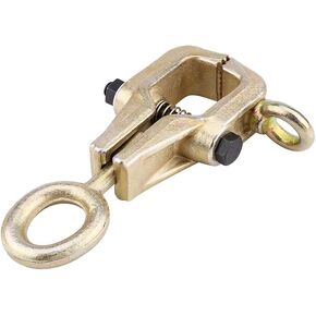 1Pc 2-Way Pull Clamp, Pull Clamp Auto Body 5 Ton Top and Straight Automatic Tightening Frame Grips Auto Body Repair Pull Clamp for Car Auto Body Frame Repair