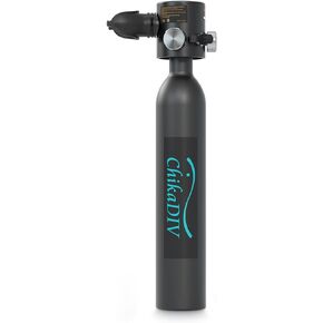 Mini Scuba Tank with 0.5 L Capacity Scuba Tank with 5-10 Minutes Underwater Diving Gear for Diver Portable Diving and Snorkeling Equipment