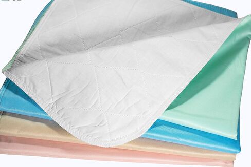 HEAD2TOE- Incontinence Bed Pads | Washable Waterproof Mattress Protector | Premium Pack of 4 30x36 Highly Absorbent Reusable Washable Underpads - Ideal for Adults, Kids, and Pets in Saudi Arabia