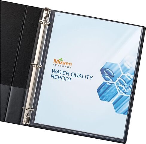 Avery Clear High-Capacity Sheet Protectors, Hold 50 Sheets, Heavyweight, 25 Multi Page Protectors (74171) in Saudi Arabia