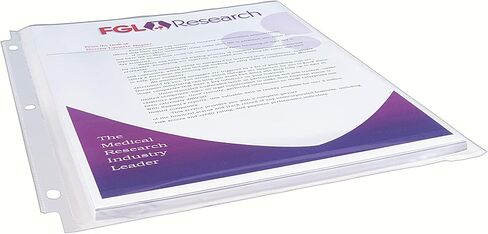 Avery Clear High-Capacity Sheet Protectors, Hold 50 Sheets, Heavyweight, 25 Multi Page Protectors (74171) in Saudi Arabia