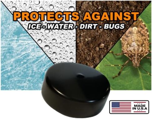 Cap & Shield Tethered 2.375inch ID, Capless Gas Cap Dirt, Water & Dust Cover Compatible With GMC, Chevrolet, Buick & Cadillac Capless Gas Cap Fuel Filler Nozzle Cover in Saudi Arabia