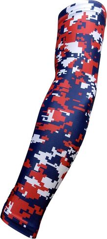 Youth & Adult Sizes Moisture Wicking Compression Arm Sleeve (1 Sleeve) (Over 100 Colors Available in Our Store) in Saudi Arabia