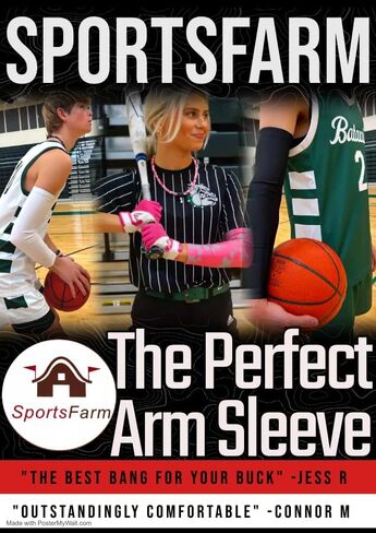 Youth & Adult Sizes Moisture Wicking Compression Arm Sleeve (1 Sleeve) (Over 100 Colors Available in Our Store) in Saudi Arabia