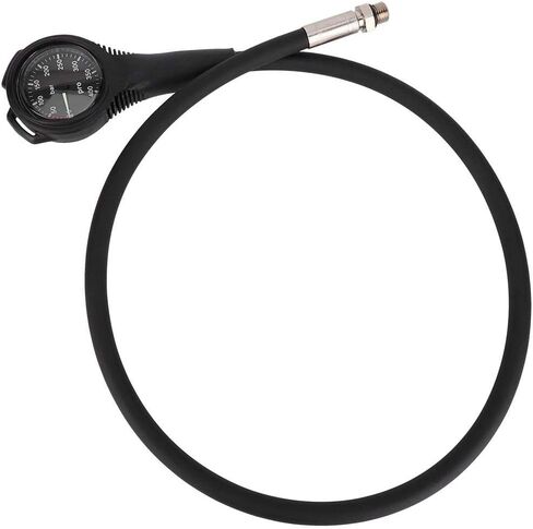 Keenso Professional Luminous Submersible Scuba Diving Pressure Gauge 400 Bar Console Dive Equipment Luminous Waterproof Negro Diving in Saudi Arabia