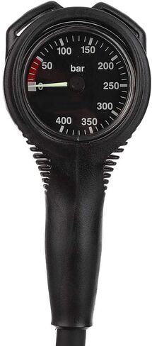 Keenso Professional Luminous Submersible Scuba Diving Pressure Gauge 400 Bar Console Dive Equipment Luminous Waterproof Negro Diving in Saudi Arabia