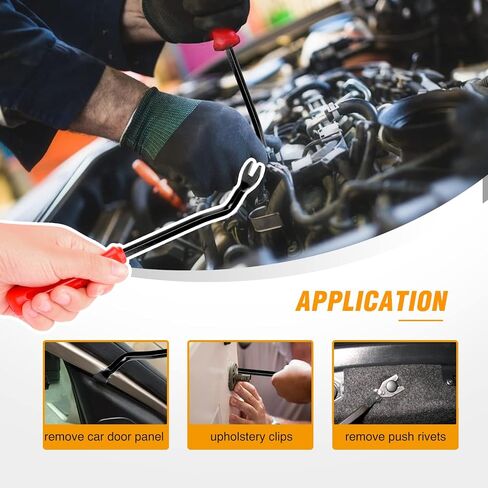 GOOACC 60Pcs Blind Rivet Fender Flare Rocker Moulding Bumper Shield Retainer Clip Assortment 6506007AA 68039280-AA 6030441 Replacement for Jeep Wrangler Chrysler Ford GMC and Fastener Remover in Saudi Arabia