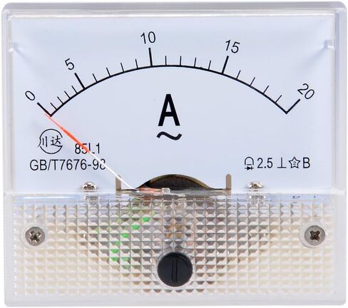 uxcell® AC 0-20A Analog Panel Ammeter Gauge Ampere Current Meter 85L1 in Saudi Arabia