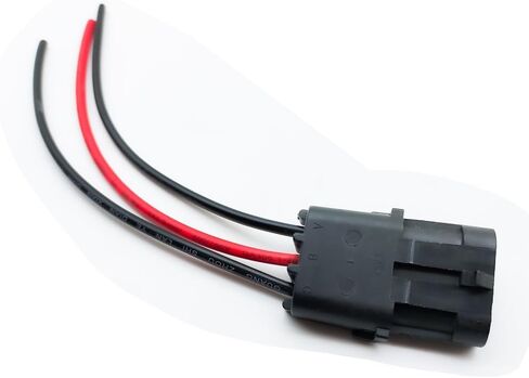 3-Wire Weather Pack Connector Kit Assembled in Saudi Arabia