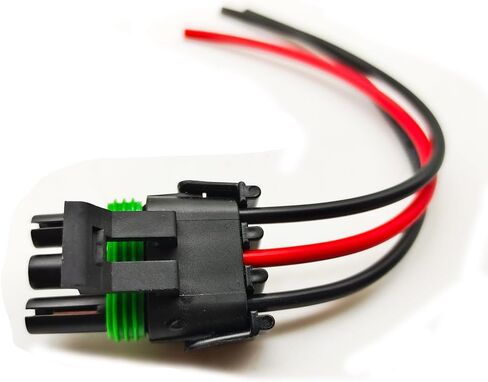 3-Wire Weather Pack Connector Kit Assembled in Saudi Arabia