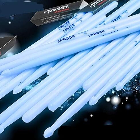 5A Luminous Light Up Drum Sticks, Luminous Light Up Drumsticks, Bright Luminous Glow in The Dark Drumsticks, Bright Light Up Drum Sticks (Blue) in Saudi Arabia