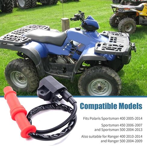 ملف الإشعال شرارة التوصيل متوافق مع 2004-2013 بولاريس سبورتسمان 400 450 500 رينجر 400 500 HO EFI 4x4 6x6 ATV 3089239 in Kuwait